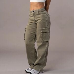Women's Fitjeans Khaki/Green XXS